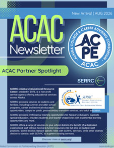 Colorfully Graphic of ACAC Newsletter